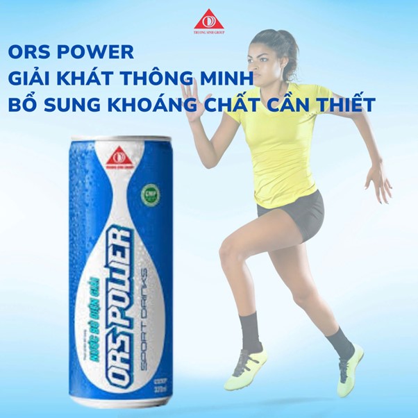 Nước bù điện giải ORS POWER (thùng 24 lon