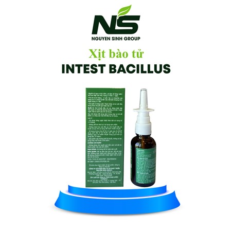 Xịt bào tử Intest Bacillus hỗ trợ phòng ngừa và giảm các triệu chứng cảm cúm 30ml                    